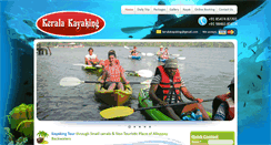 Desktop Screenshot of keralakayaking.com